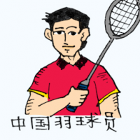 0153<br>中国羽球员<br>中國羽球員<br>China<br>Badminton<br>Player