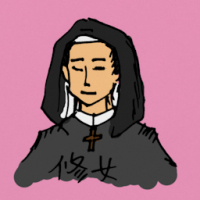 0344<br>修女<br>修女<br>Catholic<br>Nun