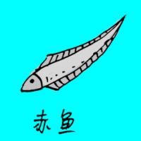 0745<br>赤鱼<br>赤魚<br>Red<br>Saltwater<br>Fish