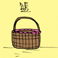 1038<br>篮子<br>籃子<br>Basket