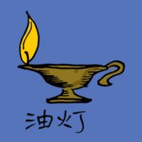 1061<br>油灯<br>油燈<br>Oil<br>Lamp