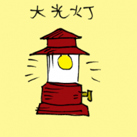 1203<br>大光灯<br>大光燈<br>Headlight