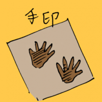 1551<br>手印<br>手印<br>Handprint