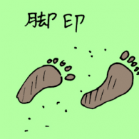 1557<br>脚印<br>腳印<br>Footprints