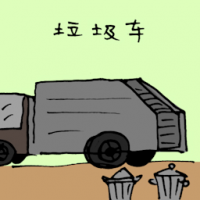 1755<br>垃圾车<br>垃圾車<br>Garbage<br>Truck