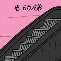 3006<br>电动梯<br>電動梯<br>Staircase