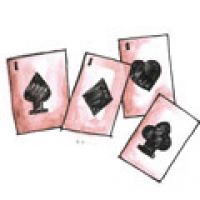 843<br>玩扑克牌<br>玩撲克牌<br>Playing<br>Poker