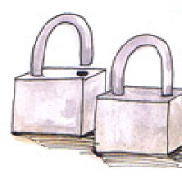 884<br>铜锁锁头<br>銅鎖鎖頭<br>Lock