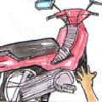 915<br>修理电单车<br>修理電單車<br>Repairing<br>Motorcycle